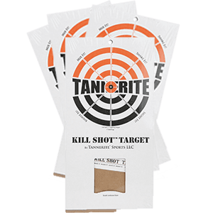 Tannerite™ Kill Shot Bundle~ Single Pack of 4 Cardboard Targets