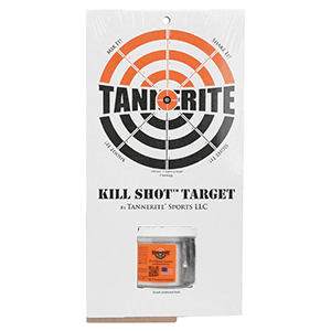 Tannerite™ Kill Shot Target~ Single Cardboard Target with 1/2ET Target
