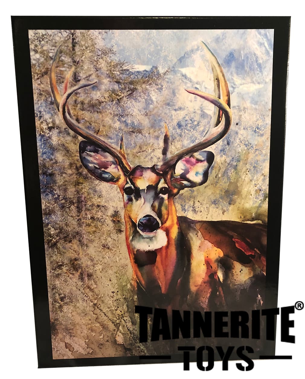 Puzzle – Large Deer with Mountains Scene 1000 pc