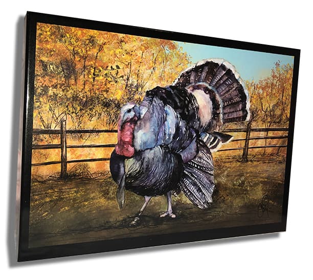 Puzzle – Wild Turkey with Fall Grass Scene 1000 pc