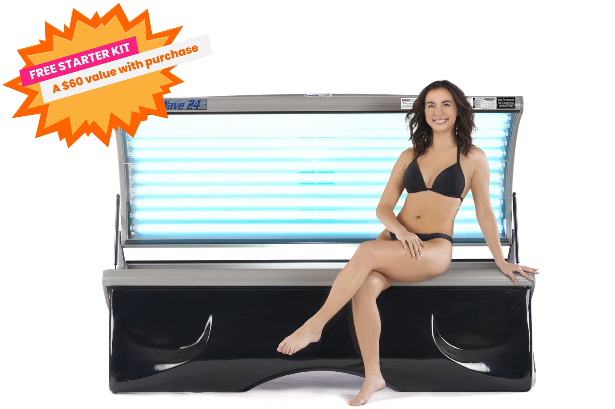 Solar Wave 24 Deluxe 110 Volt Tanning Bed