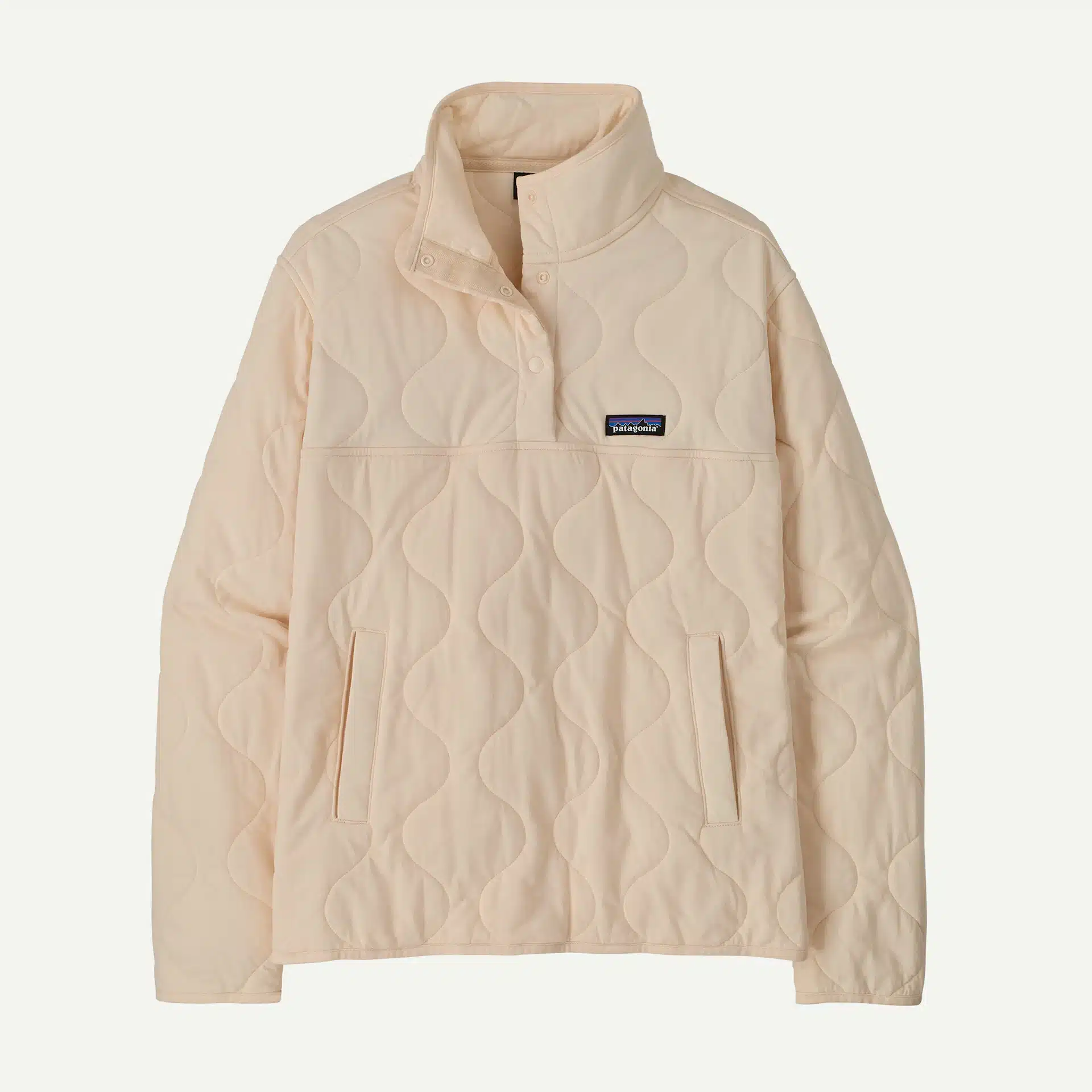 Patagonia W’s Daily Quilted Snap-T Pullover Natural