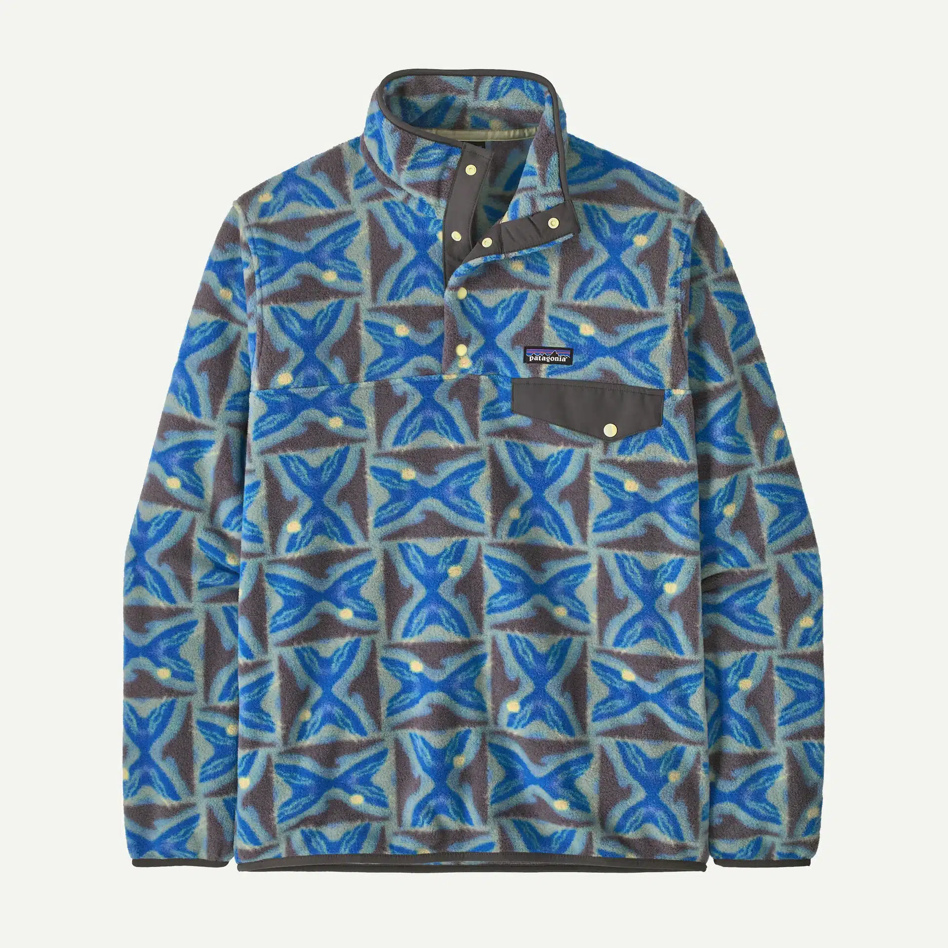 Patagonia Lightweight Synchilla Snap-T Fleece Pullover Deep Freeze: Forge Grey