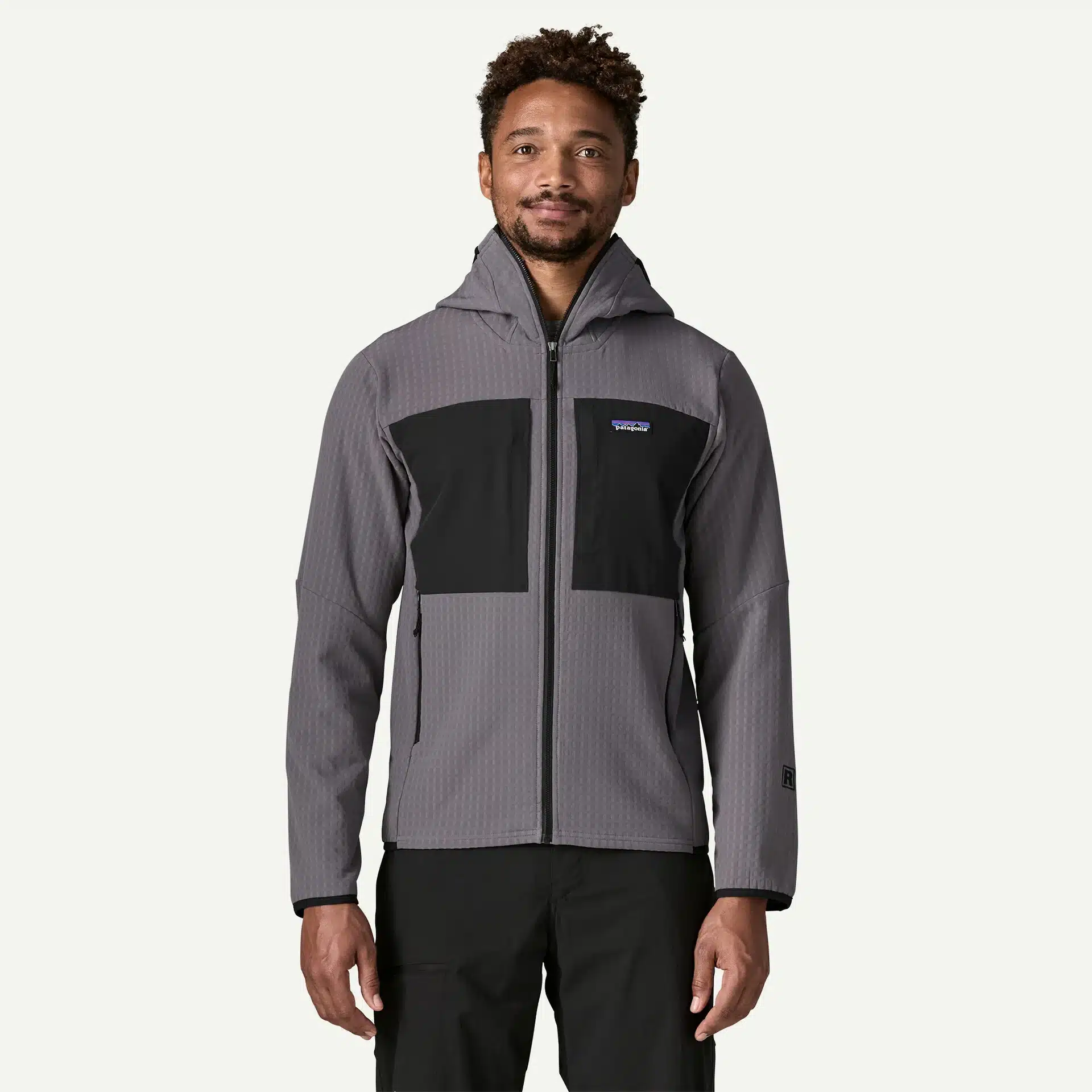 Patagonia R2 TechFace Hoody ~ May Grey - thumbnail 2