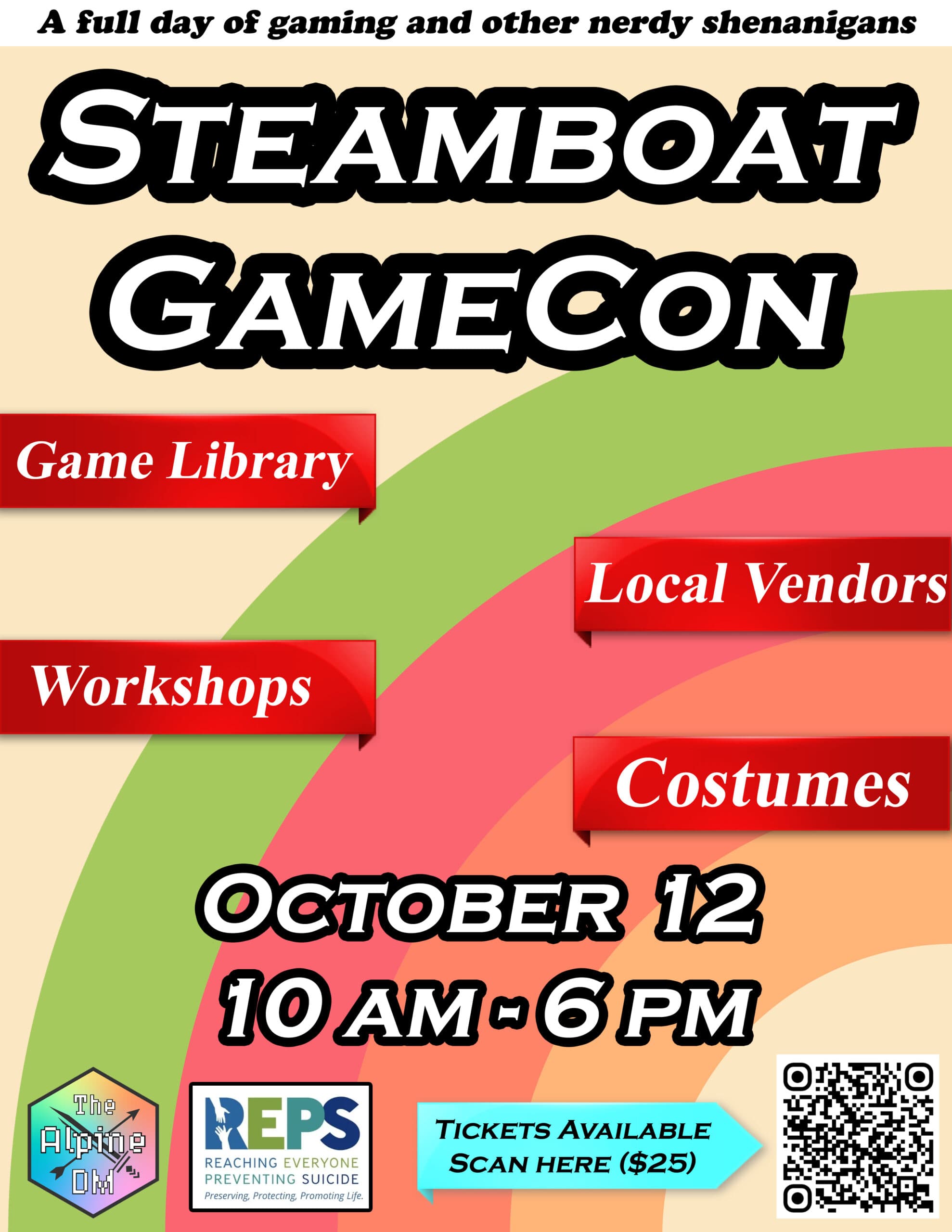 Steamboat GameCon Ticket (2024)