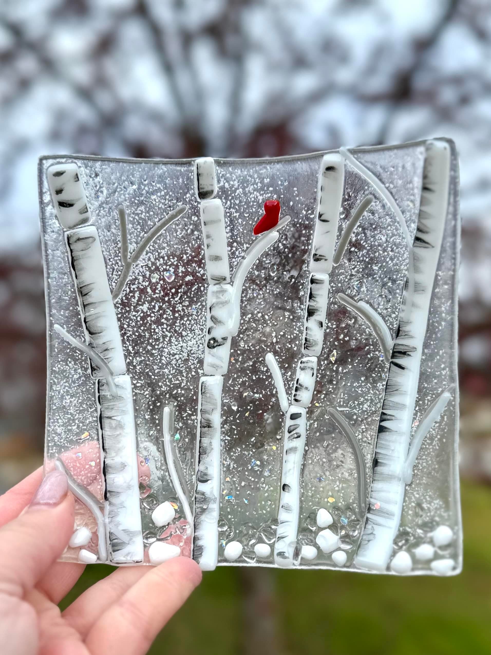 8″ Fused Glass Dish – 08/28/26