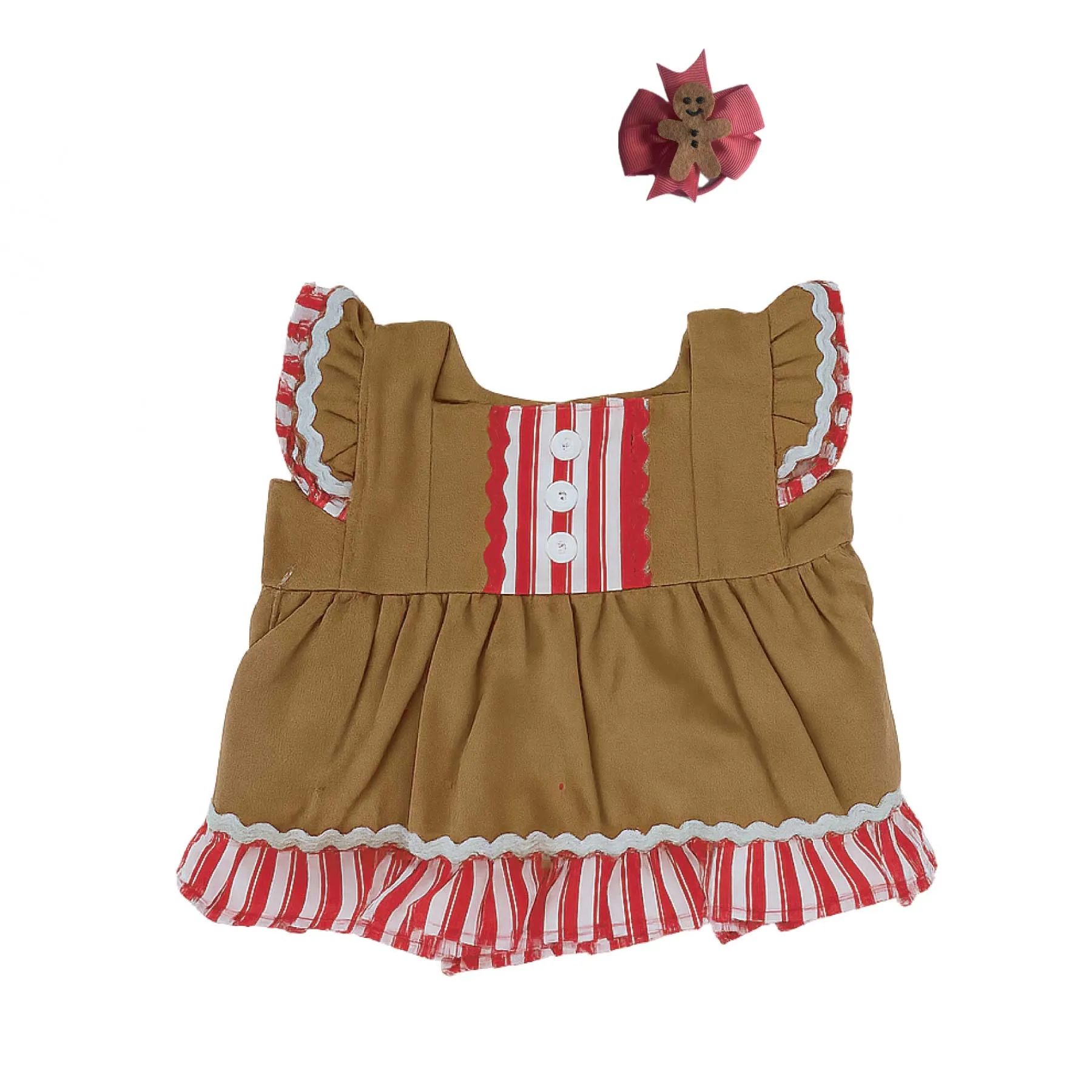 16″ Gingerbread Dress