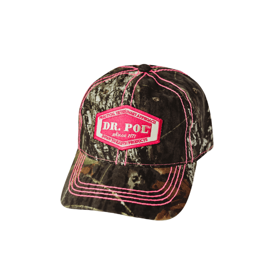 Dr. Pol Logo Camo Hat – Pink