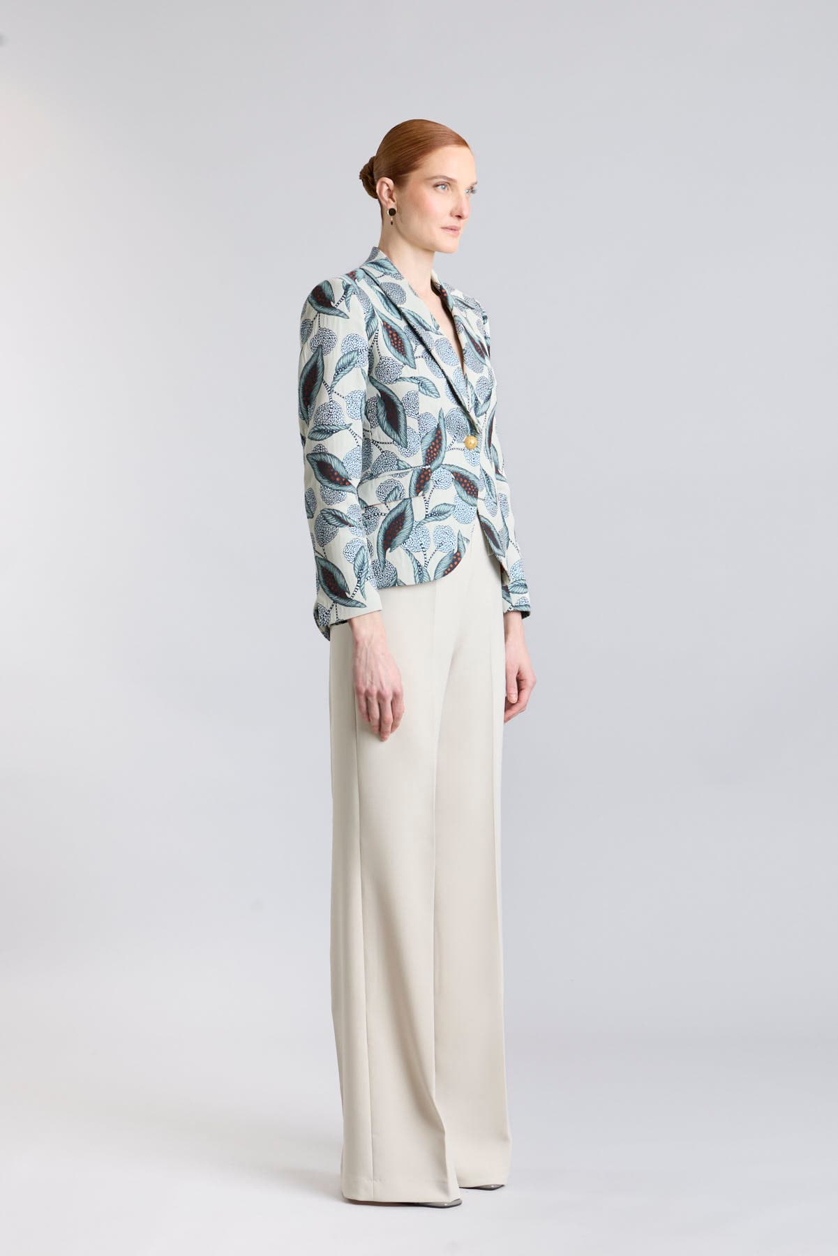 Blazer Gilberta con Estampado Azul - thumbnail 8