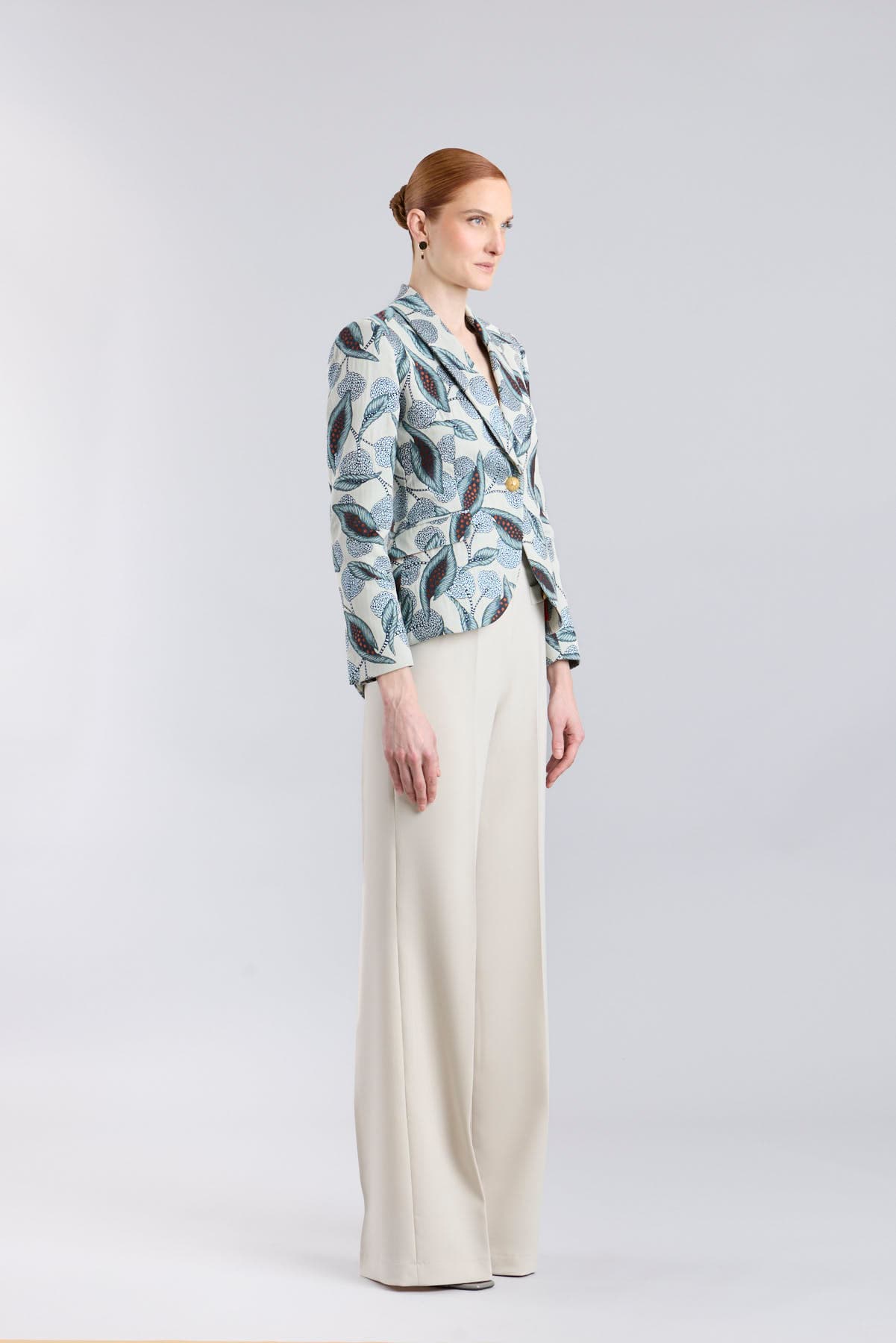 Blazer Gilberta con Estampado Azul - thumbnail 10
