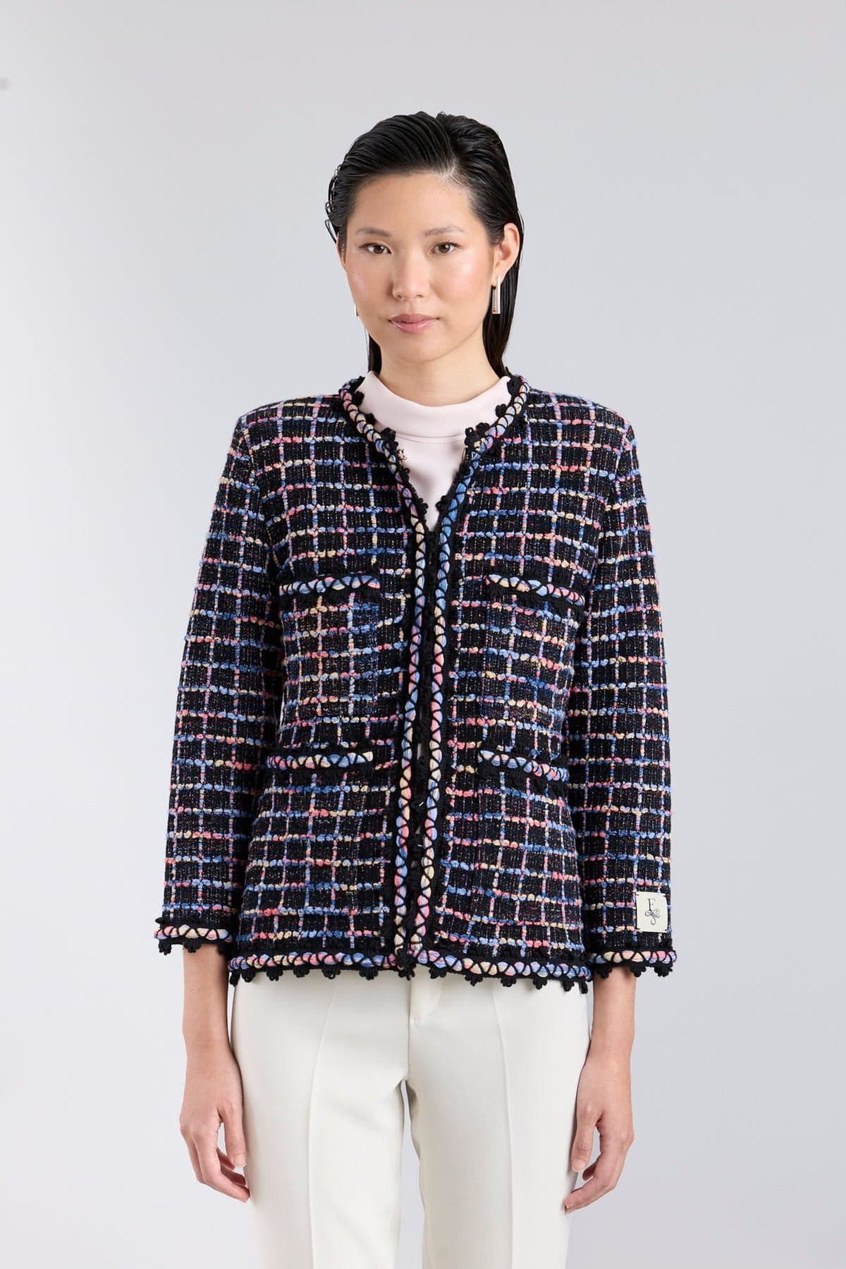 Hunter Tailored Multi-Tone Knit Jacket – Limited Edition - thumbnail 8
