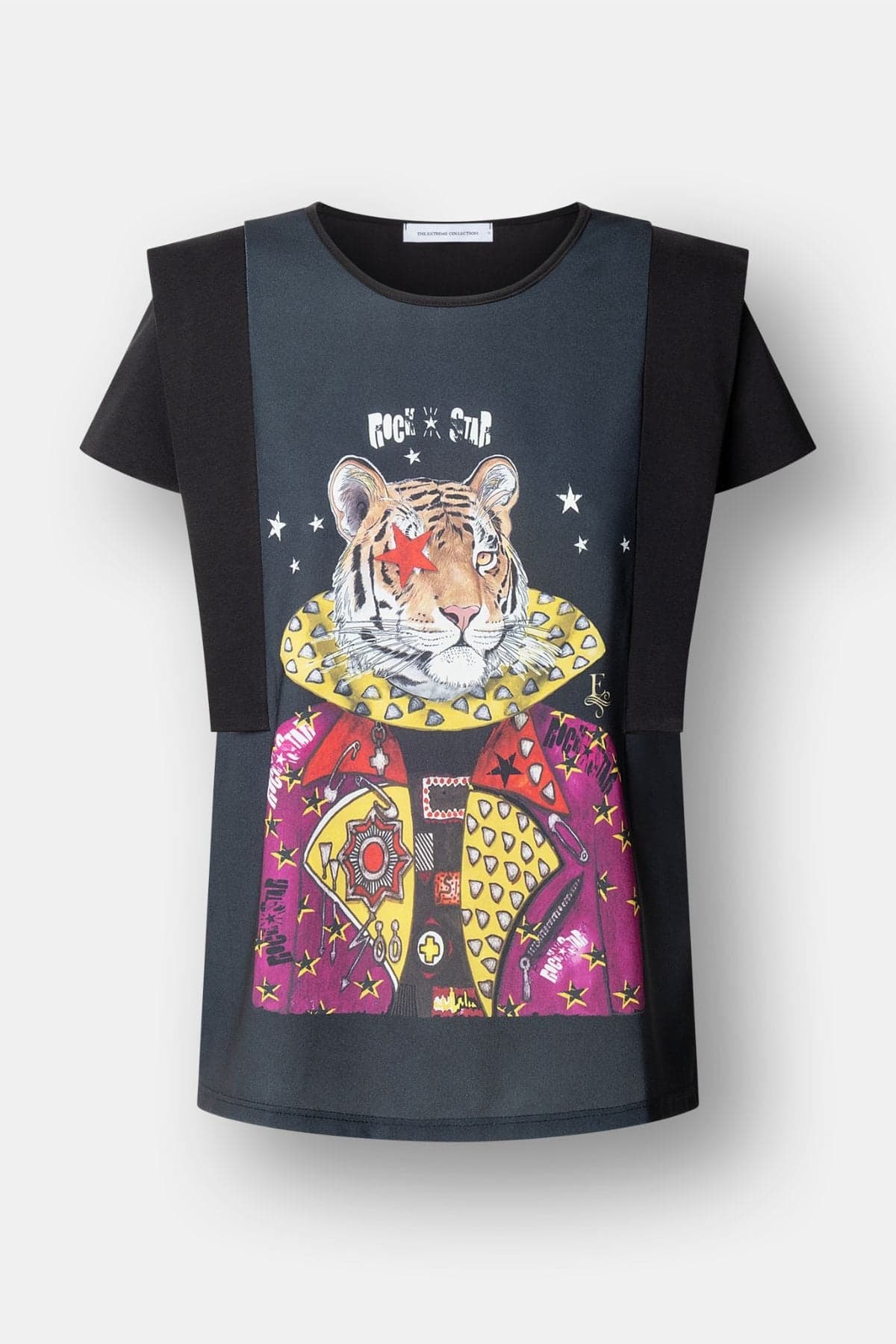 Black Tiger Print T-Shirt – Limited Edition - thumbnail 4