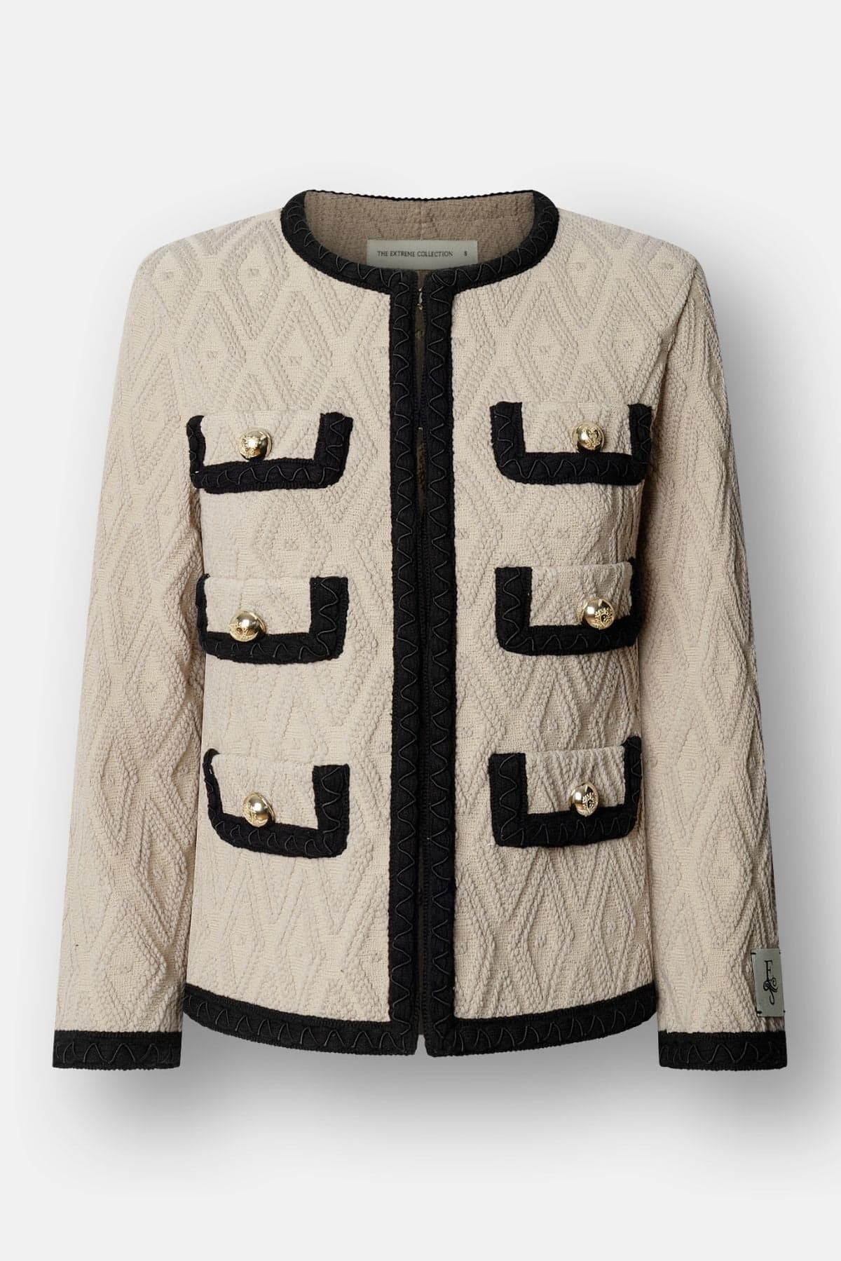 Bianca Hazelnut Two-Tone Jacket – Limited Edition - thumbnail 2