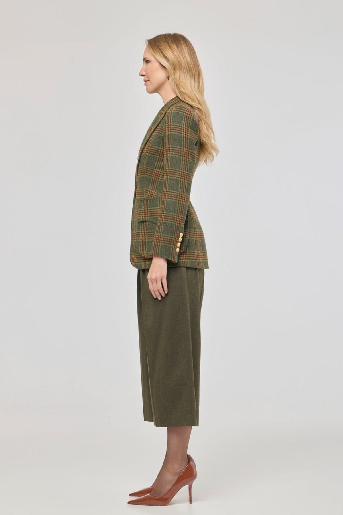 Grant Plaid Wool Blazer – Limited Edition - thumbnail 5