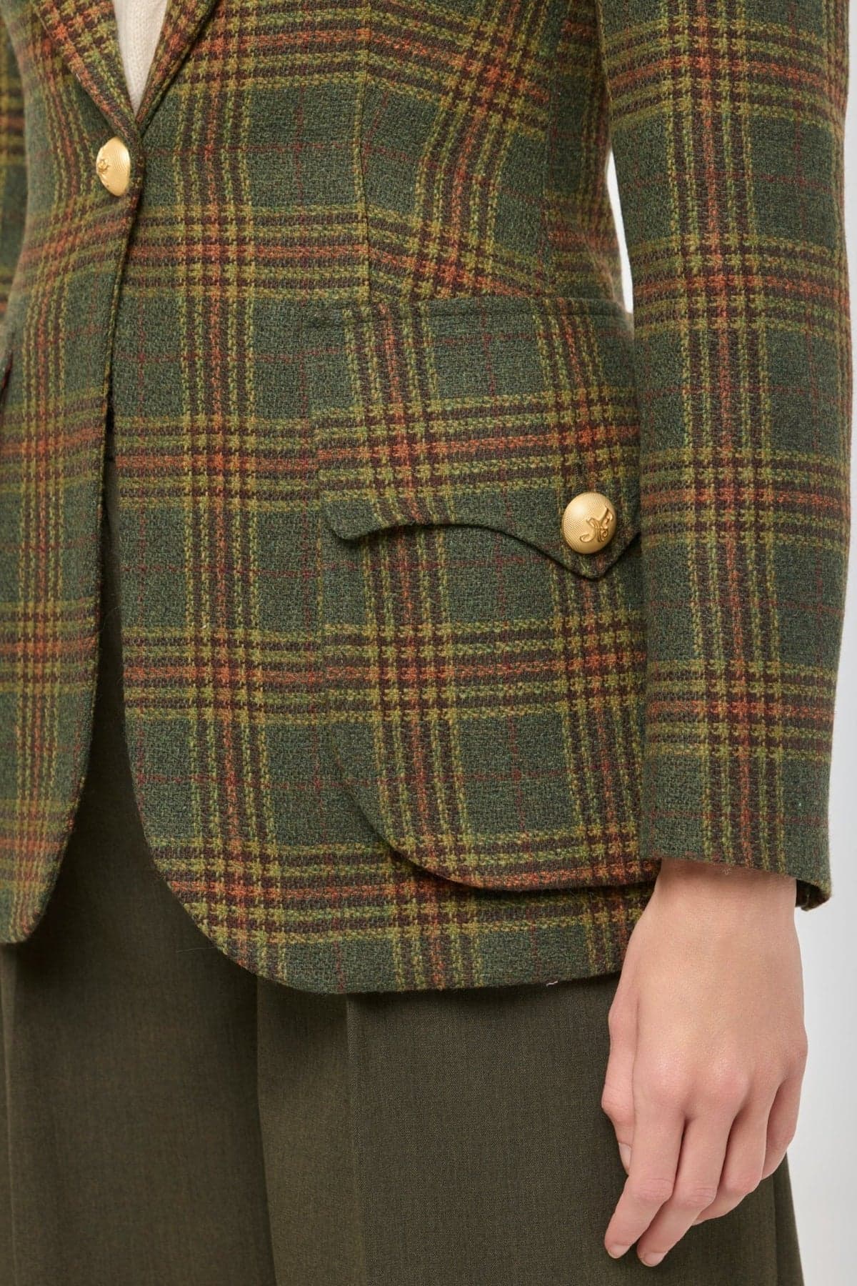 Grant Plaid Wool Blazer – Limited Edition - thumbnail 2