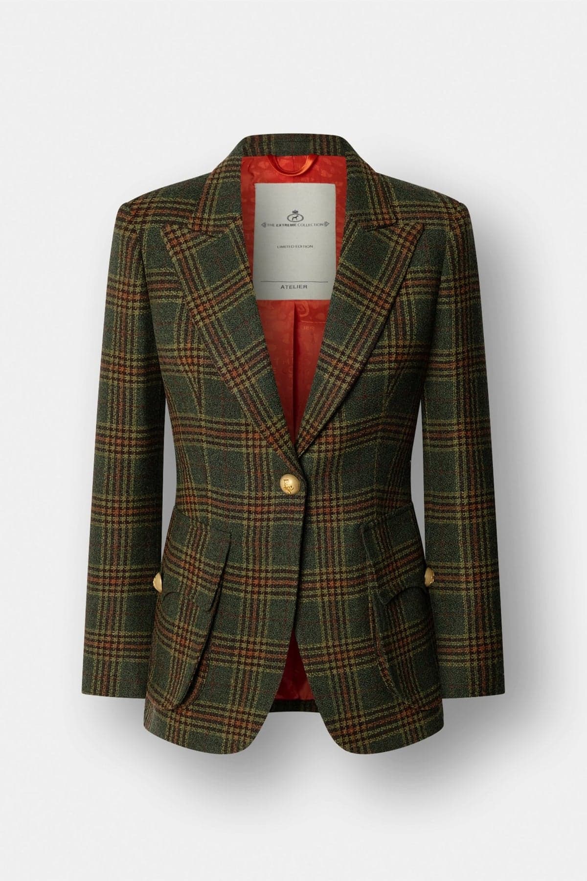 Grant Plaid Wool Blazer – Limited Edition - thumbnail 7