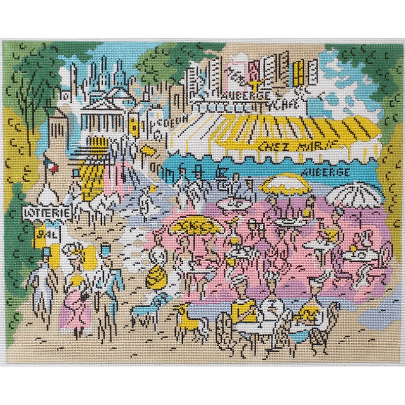 Sally Corey-Paris Cafe Chez Marie