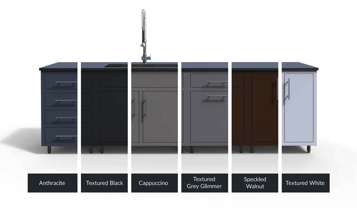 Challenger 8 Foot Straight Basic Custom Outdoor Kitchen - thumbnail 2