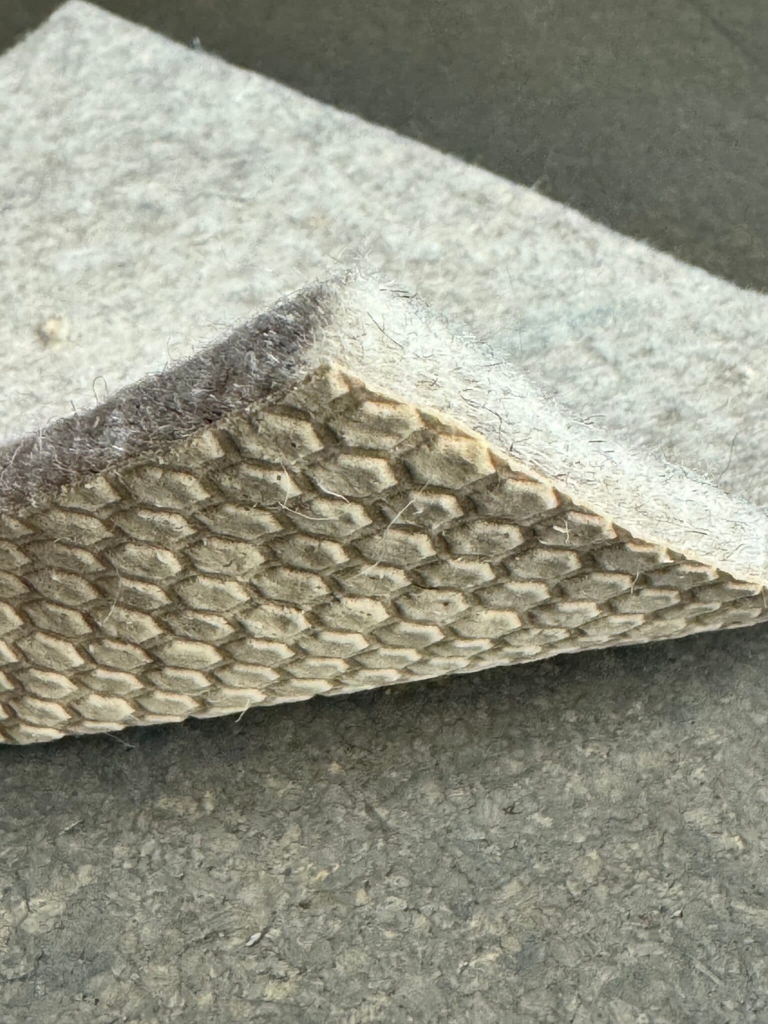 GDC Natural Wool Non-Slip Rug Pad