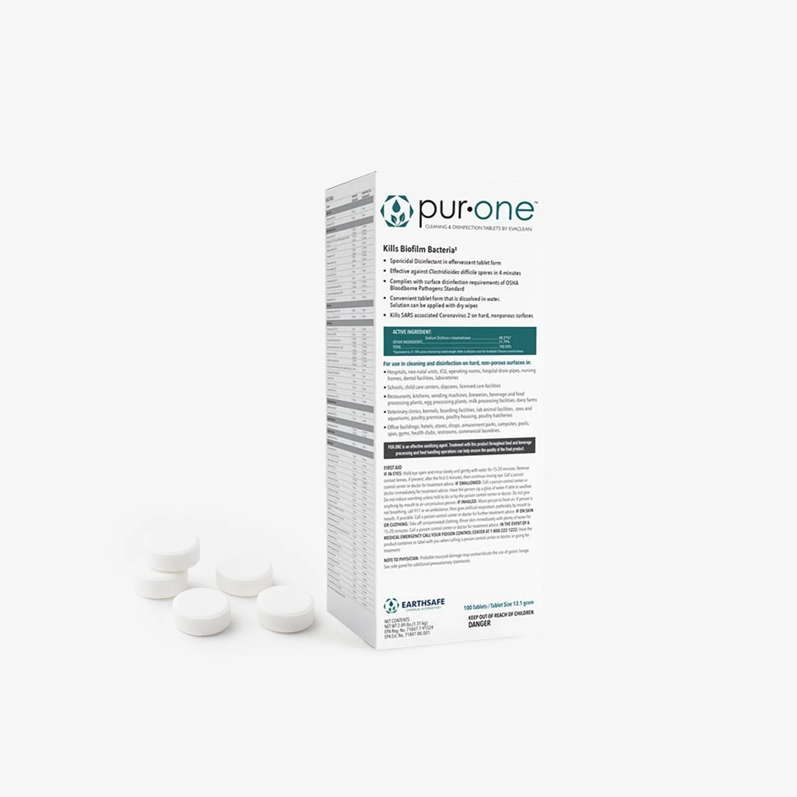 Superstratum PurOne Multipurpose Cleaning & Disinfection Tablets