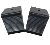 Heavy Duty Rubber Wheel Chock 00180