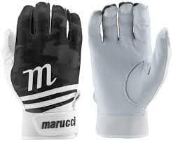 MARUCCI CRUX BATTING GLOVES – ADULT L – BLACK
