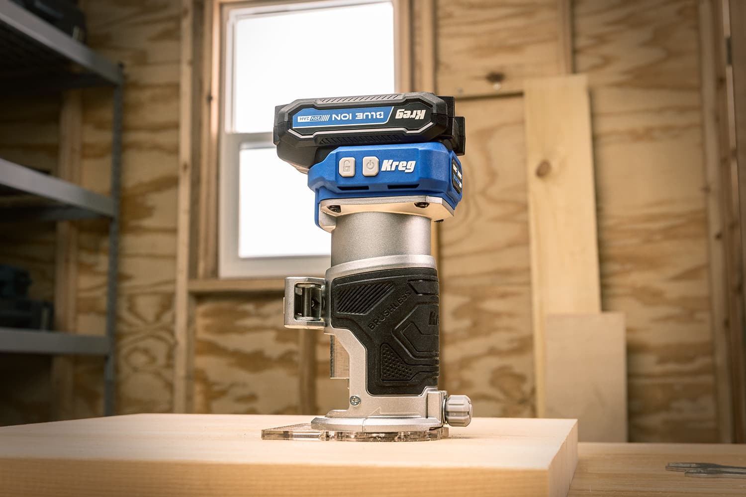 Kreg 20V Ionic Drive™ 1/4" Trim Router - thumbnail 4