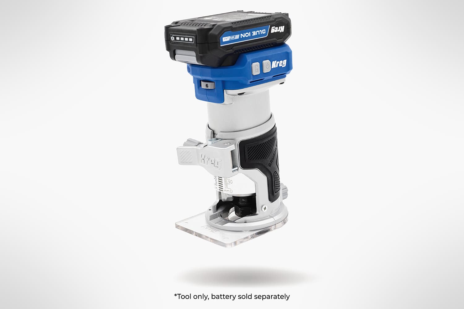 Kreg 20V Ionic Drive™ 1/4" Trim Router - thumbnail 2