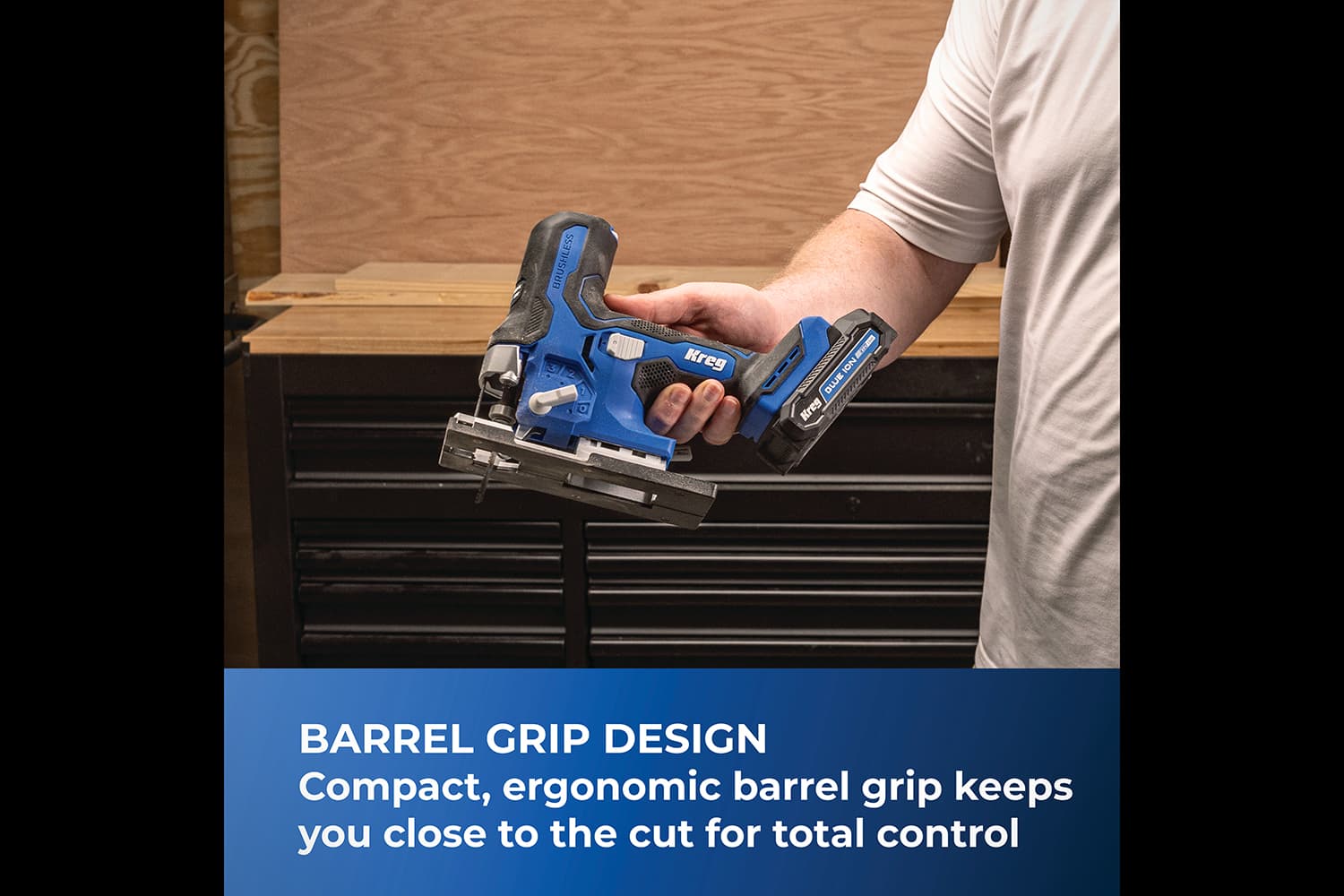 Kreg 20V Ionic Drive™ Barrel Grip Jigsaw - thumbnail 5
