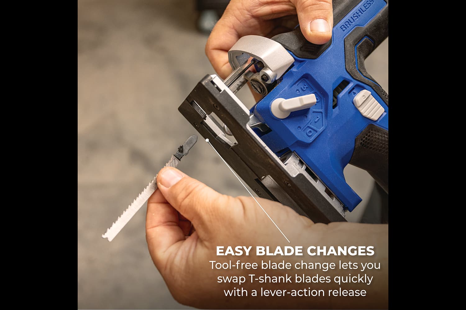 Kreg 20V Ionic Drive™ Barrel Grip Jigsaw - thumbnail 9