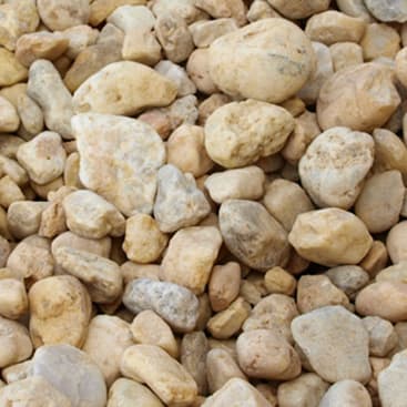 Bagged Pearl Pebble Landscaping Stone, X-Large
