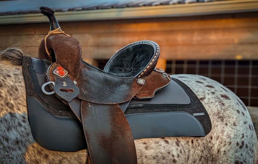 Western Pro-Tech Square Felt Saddle Pad - thumbnail 6