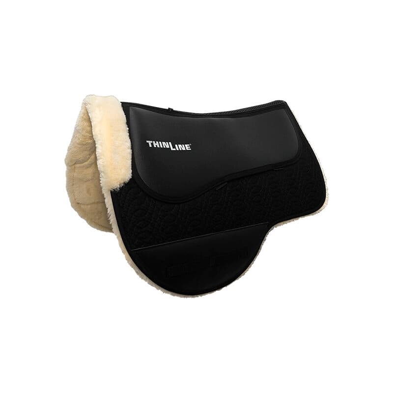 Endurance Synthetic Blend Full Sheepskin Drop Rigging Saddle Pad
