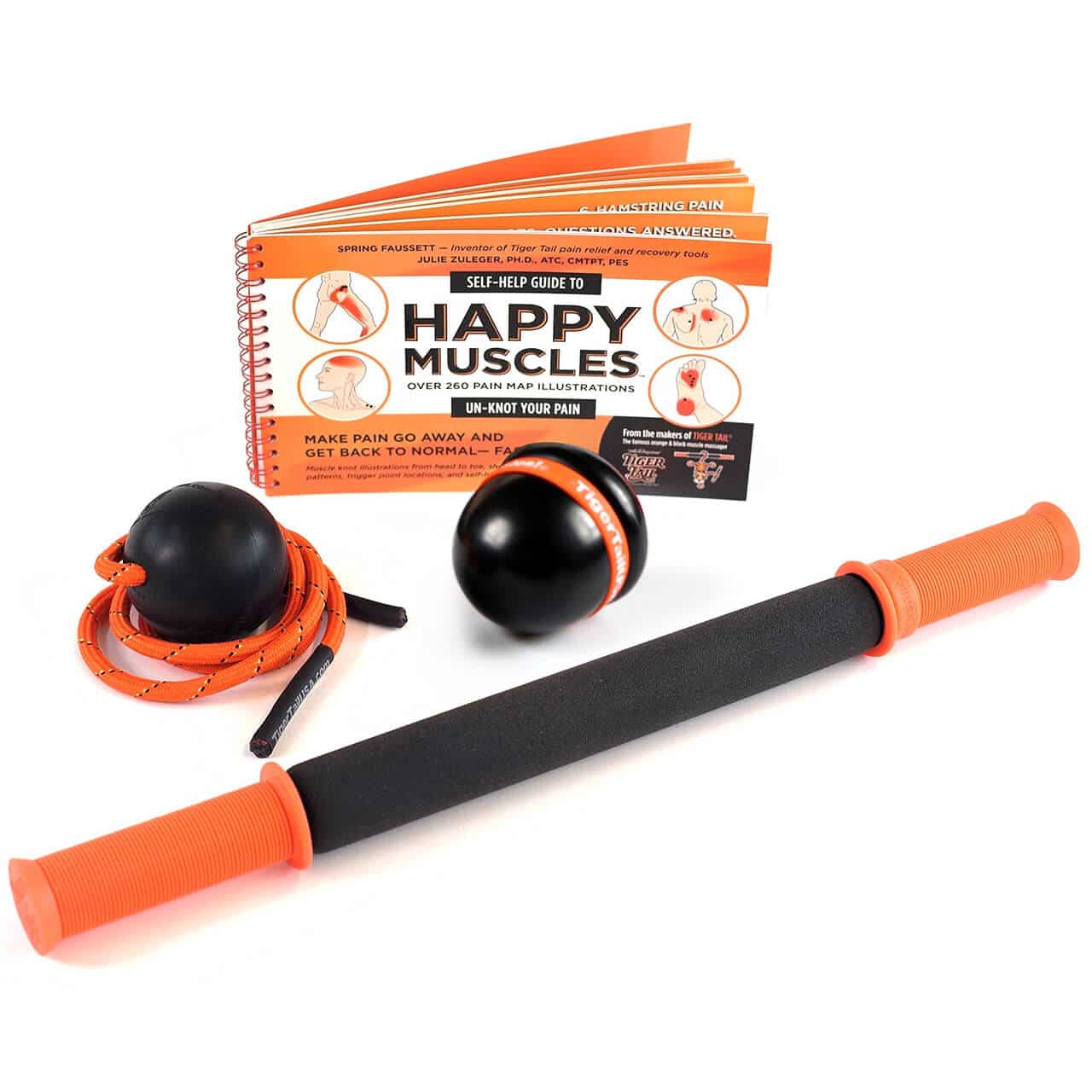 Happy Muscles Kit with The Original 18″ Handheld Foam Roller (Save 10%) - thumbnail 2