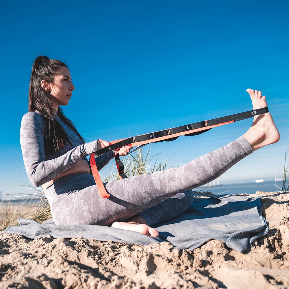Stretchy Tiger™ 80″ Yoga Stretch Strap - thumbnail 4