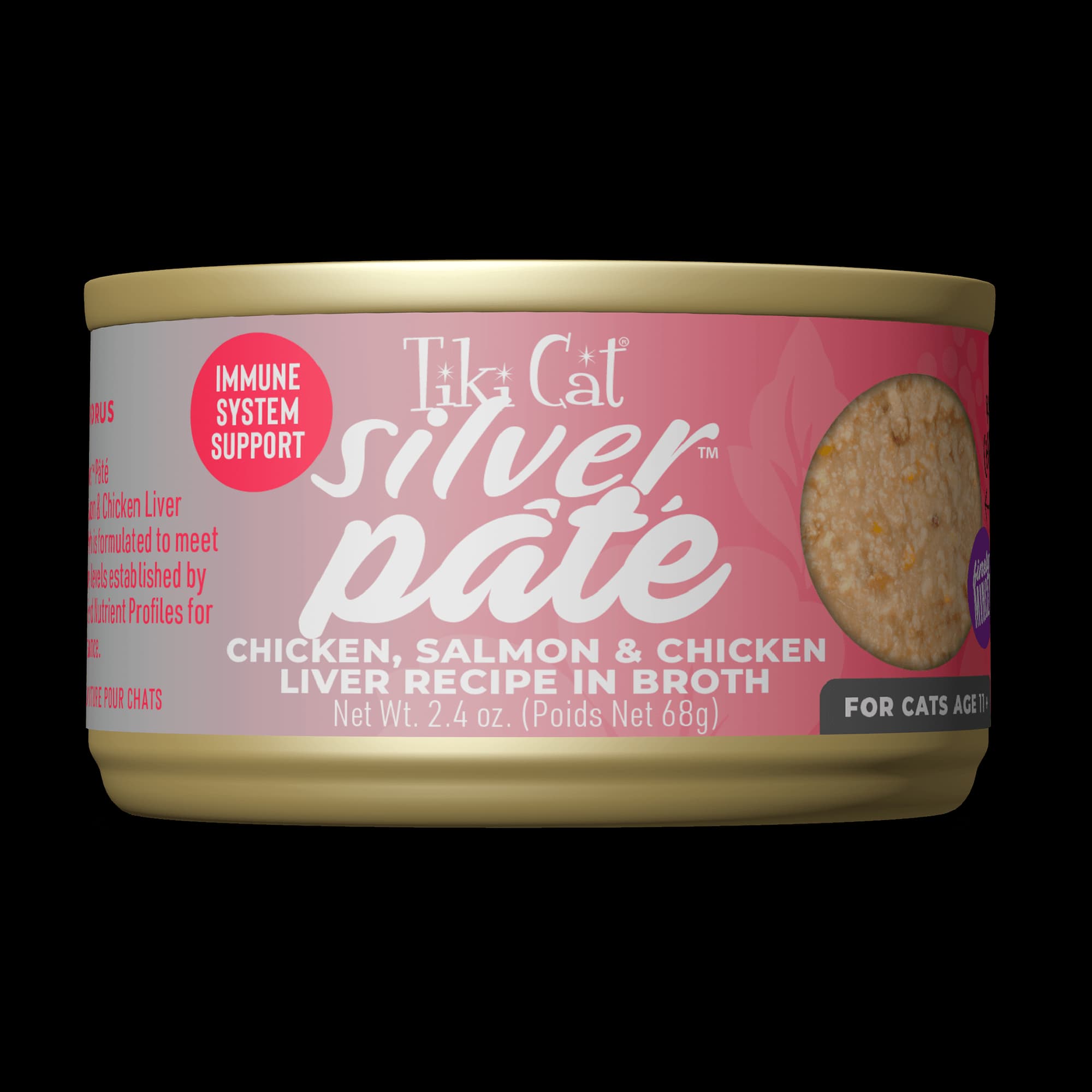 Pâté: Chicken, Salmon & Chicken Liver Recipe in Broth