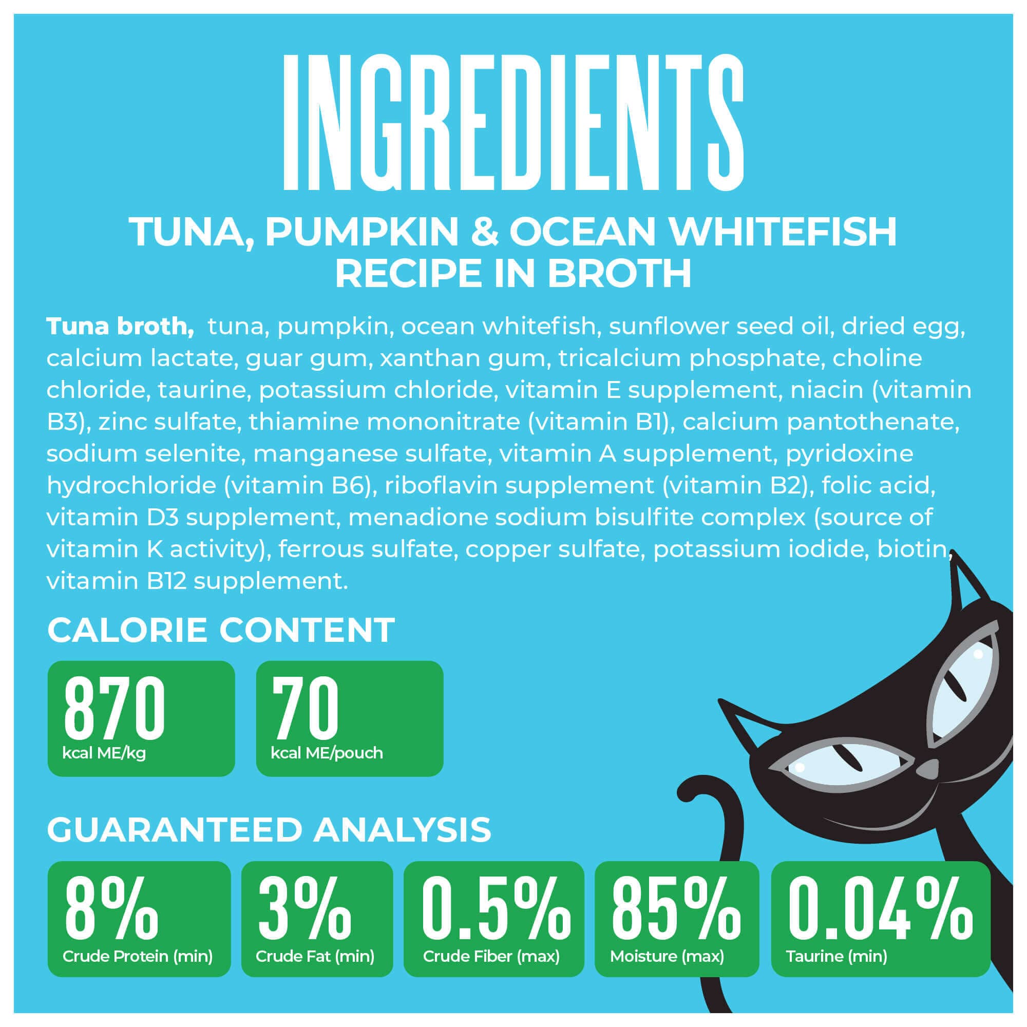 Tuna, Pumpkin & Ocean Whitefish Recipe in Broth - thumbnail 3