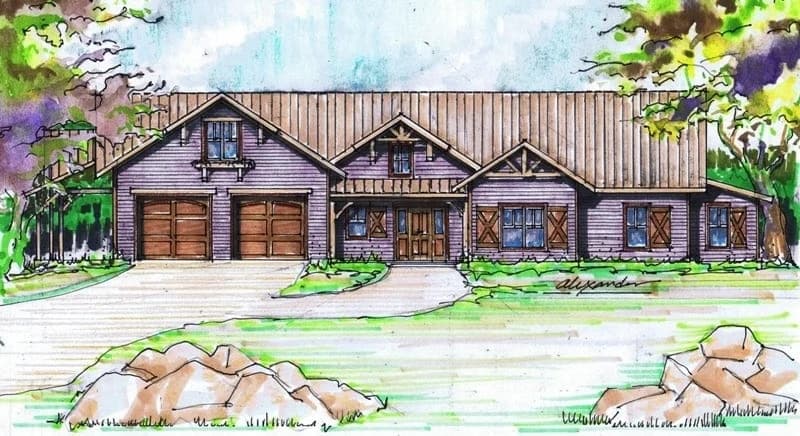 Timber Frame Home Plan Bundle #2 - thumbnail 2