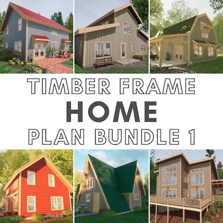 Timber Frame Home Plan Bundle #1