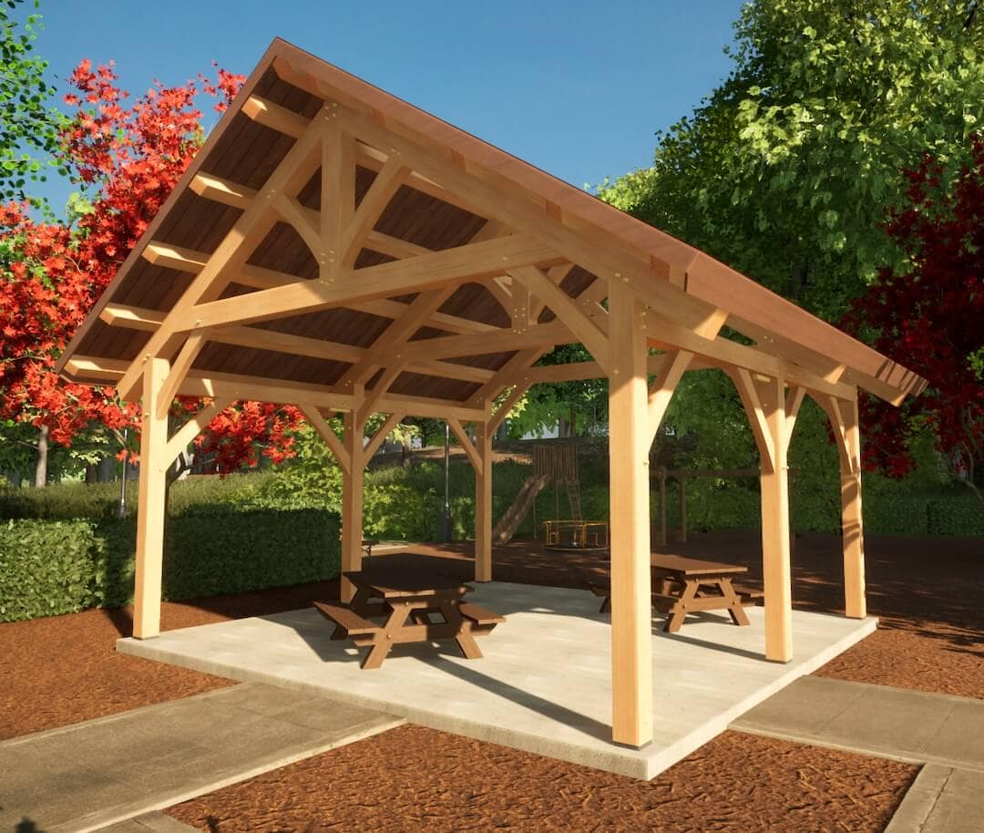 20×20 Pavilion Plan