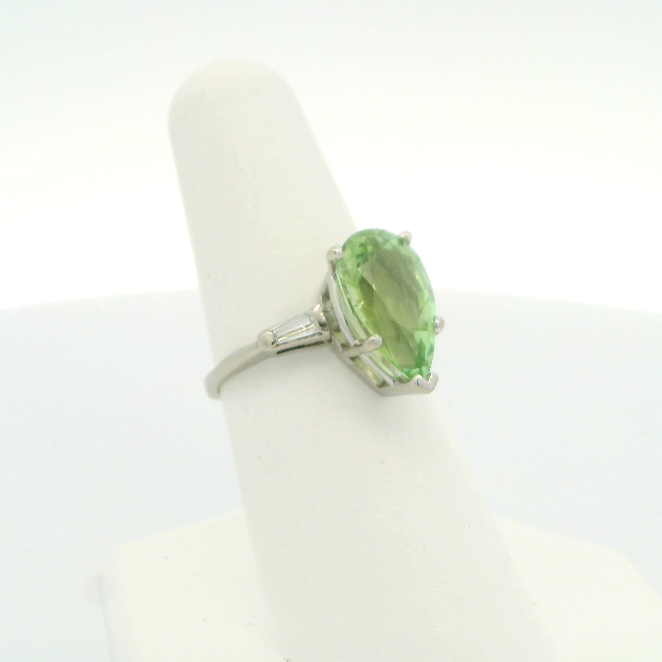 Vintage Mint Tourmaline Ring - thumbnail 7