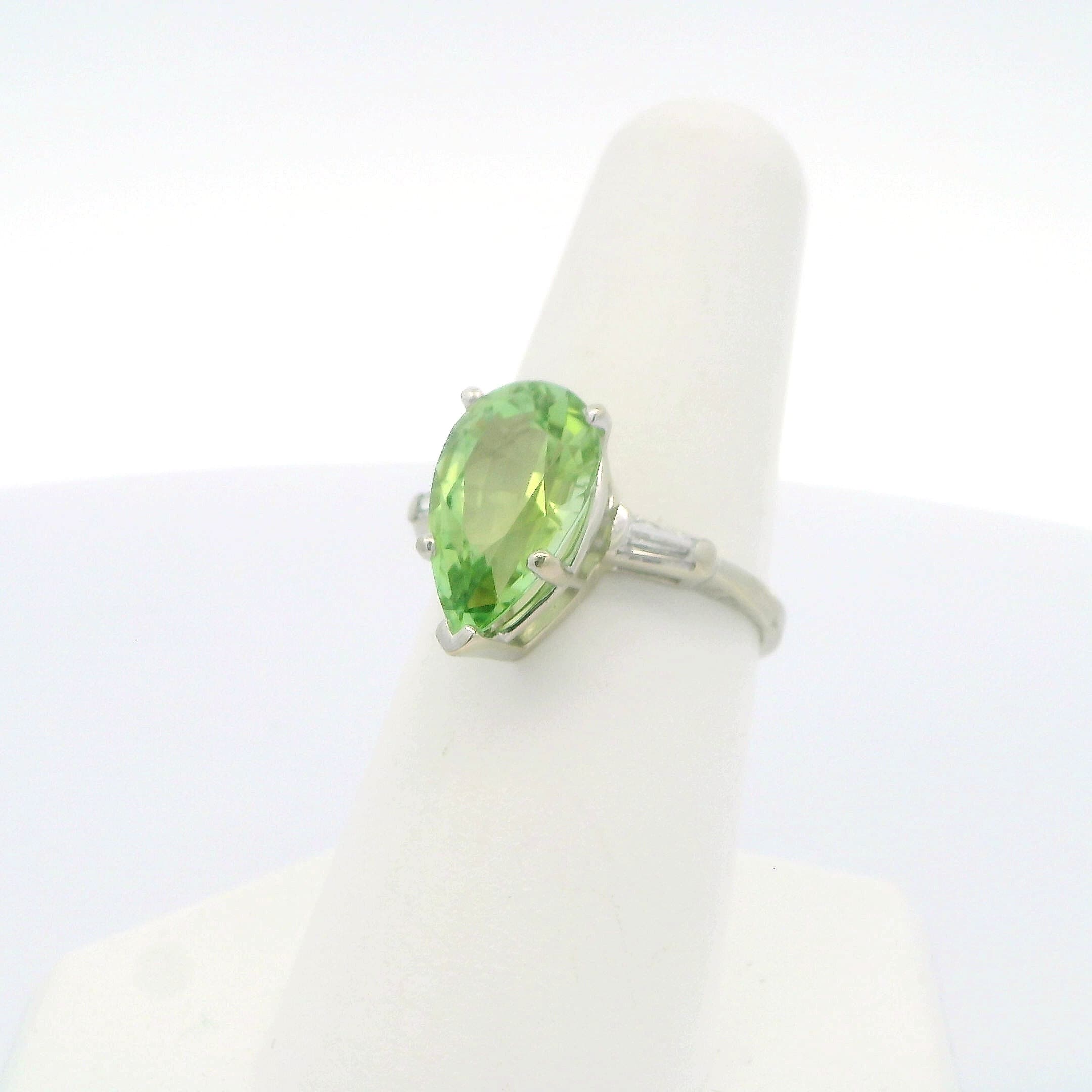Vintage Mint Tourmaline Ring - thumbnail 6