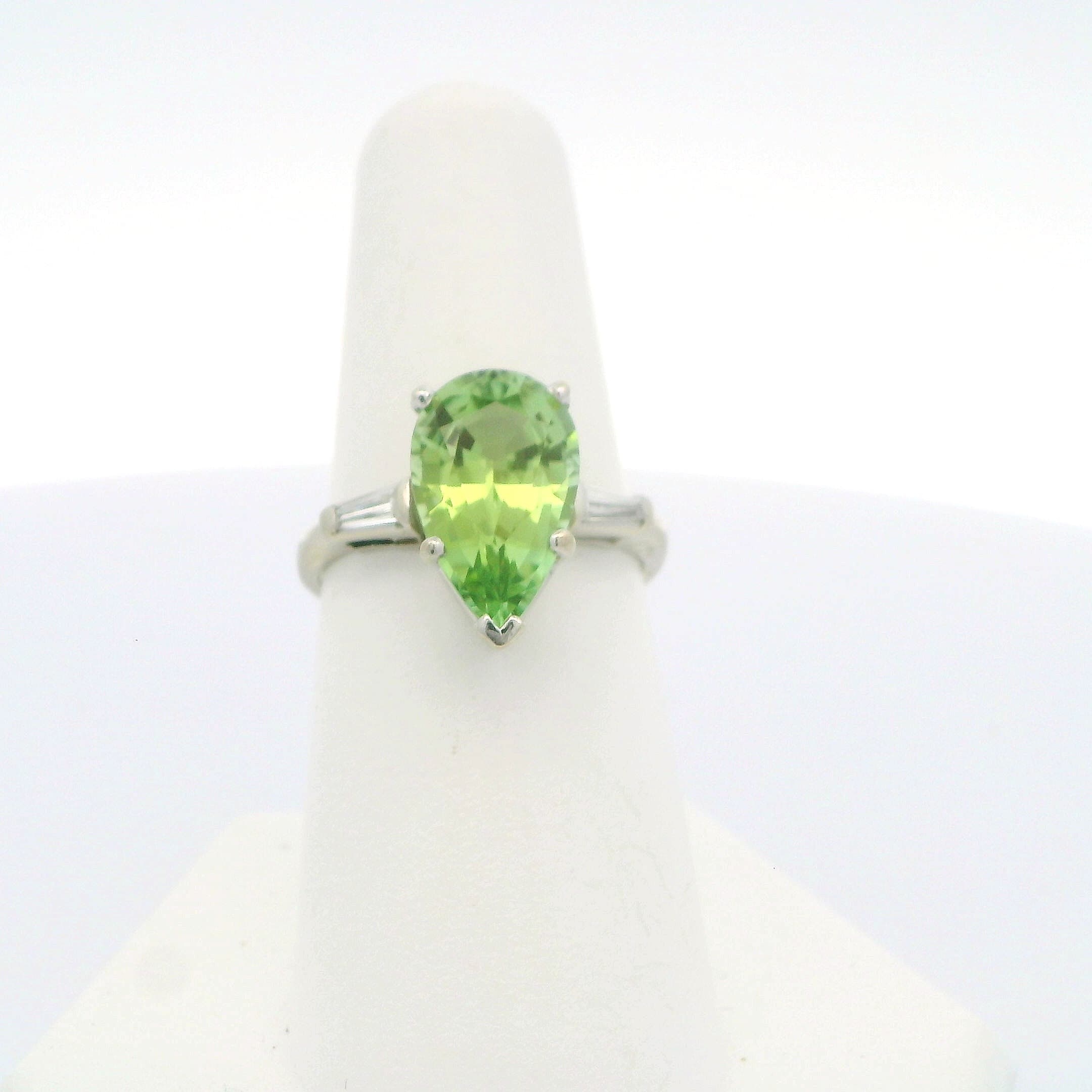Vintage Mint Tourmaline Ring - thumbnail 4