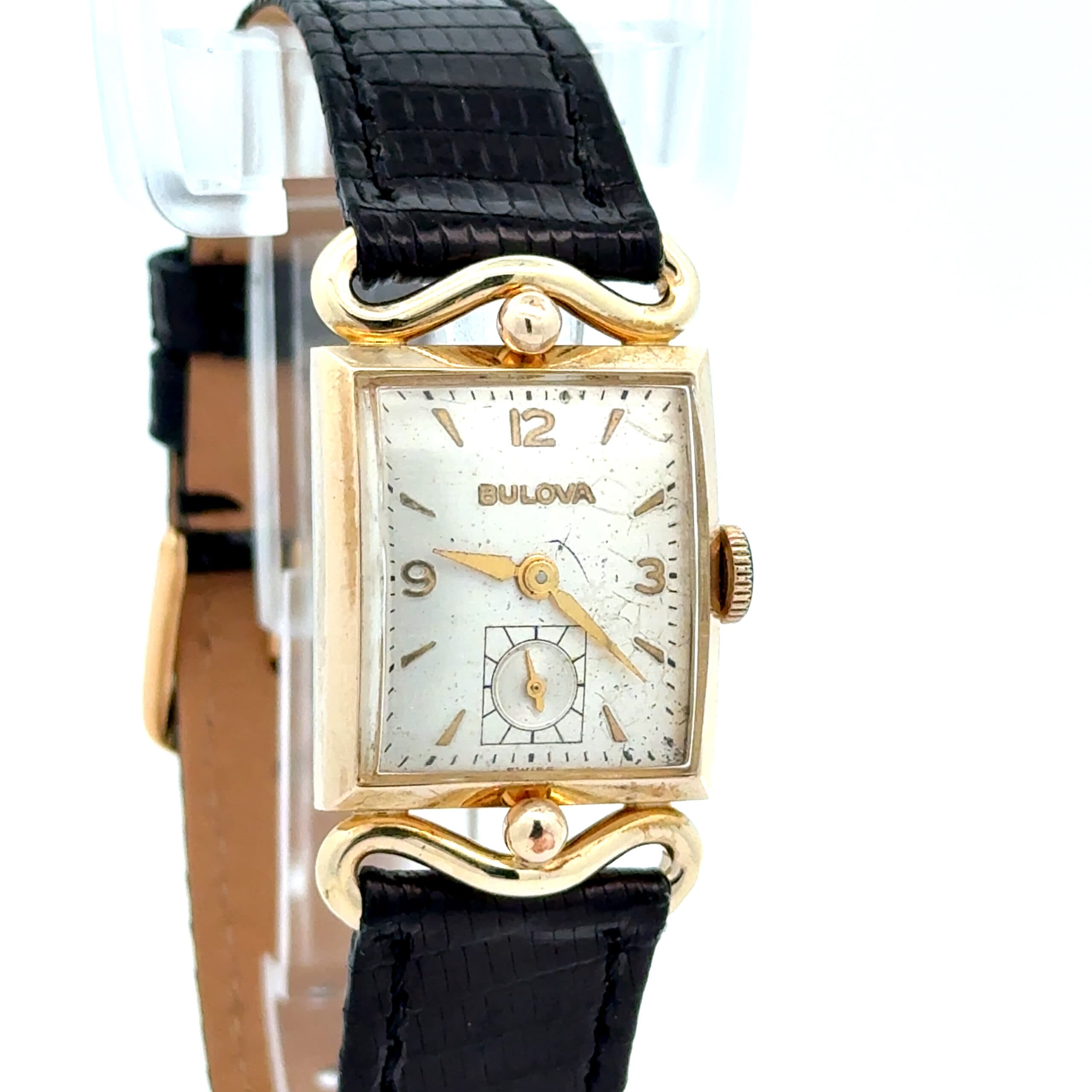 Rare Vintage Bulova “Mustache” Lugs Dress Watch