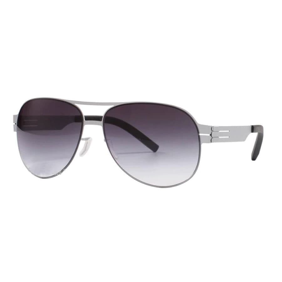 LOGAN Interlocking Hinge Aviator Sunglasses - thumbnail 3