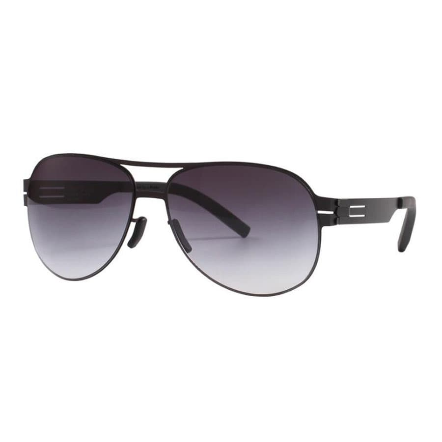 LOGAN Interlocking Hinge Aviator Sunglasses