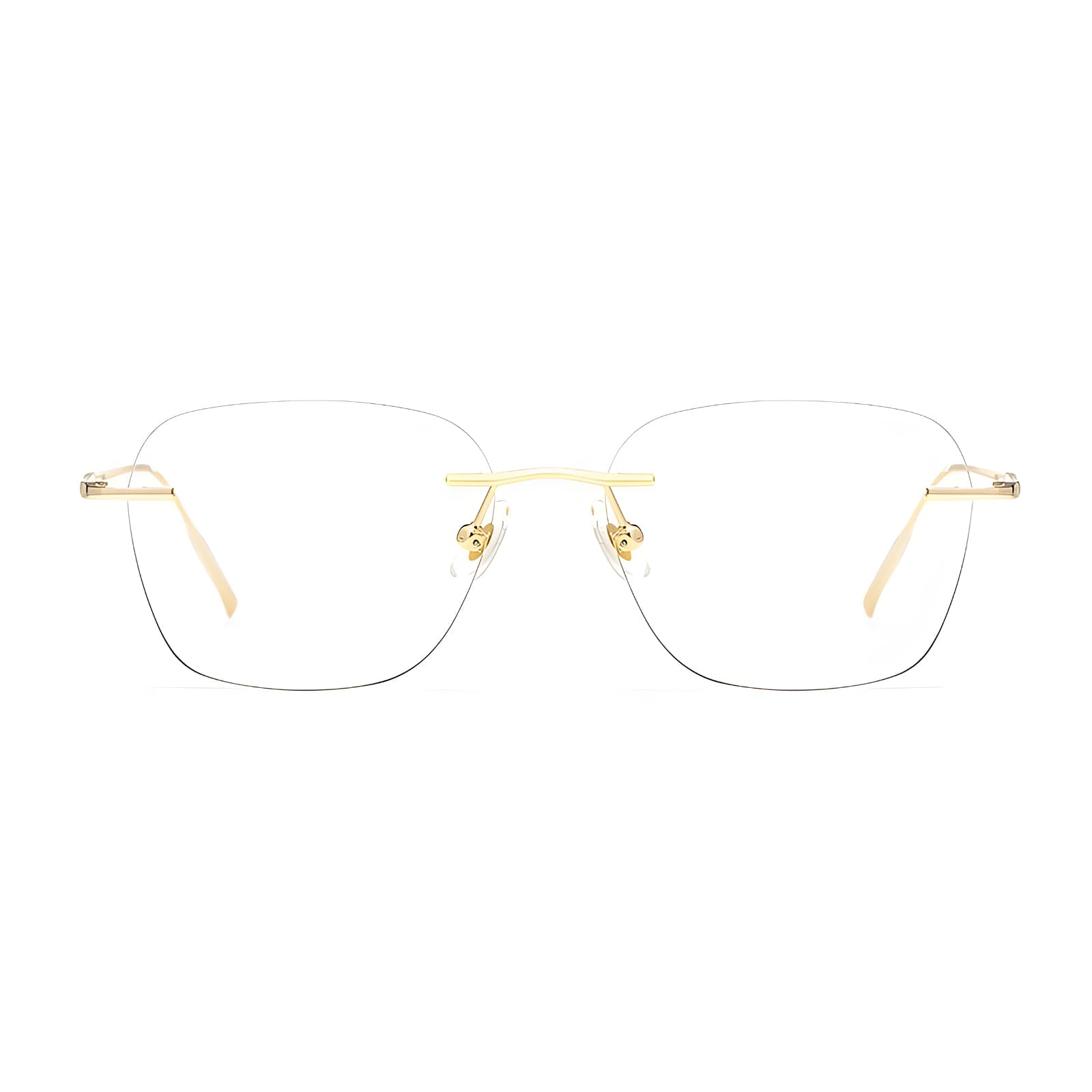 CAPRONI Square Aviator Rimless Frames - thumbnail 2