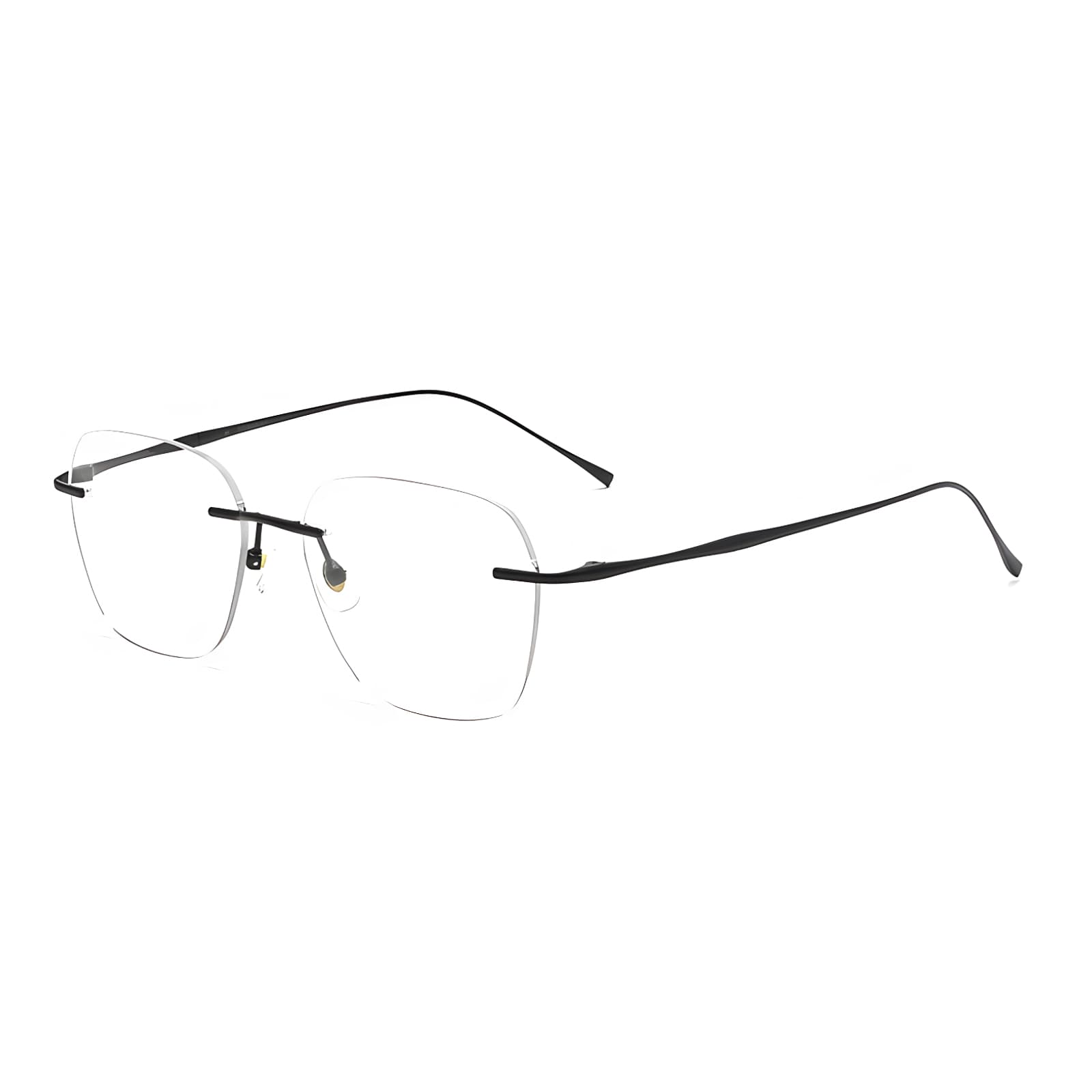 CAPRONI Square Aviator Rimless Frames - thumbnail 3