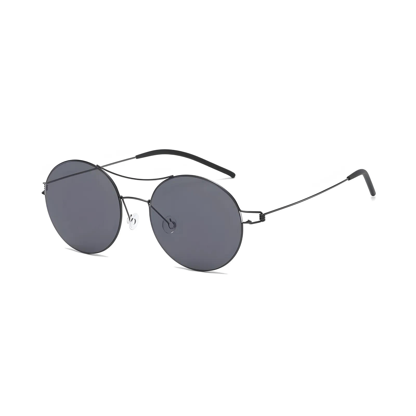 ARK Spiral Hinge Titanium Wire Sunglasses
