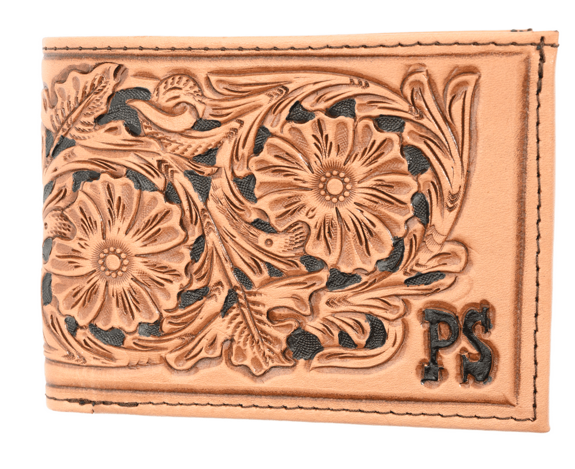 Men’s Western Leather Wallet Natural